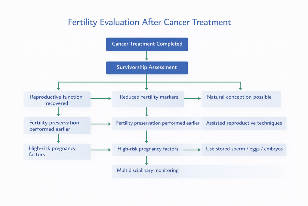 Flowchart of fertility evaluation process