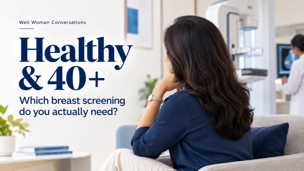 Breast screening after 40 guide explaining mammography, ultrasound and MRI